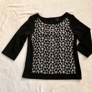 Ann Taylor Embroidery Blouse - NWOT